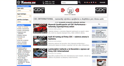 Desktop Screenshot of cdc.tuning.sk