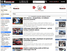 Tablet Screenshot of polo.tuning.sk