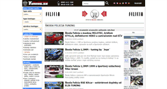 Desktop Screenshot of felicia.tuning.sk