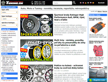 Tablet Screenshot of adaptery.tuning.sk