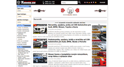 Desktop Screenshot of naraznik.tuning.sk