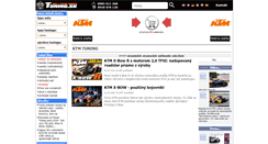 Desktop Screenshot of ktm.tuning.sk
