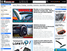 Tablet Screenshot of alfa-romeo.tuning.sk