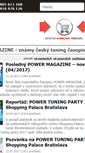 Mobile Screenshot of magazine.tuning.sk