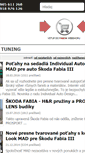 Mobile Screenshot of fabia.tuning.sk