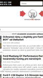 Mobile Screenshot of ford.tuning.sk