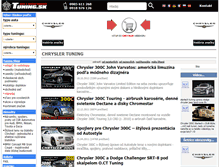 Tablet Screenshot of chrysler.tuning.sk
