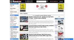Desktop Screenshot of opel.tuning.sk