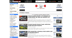 Desktop Screenshot of hyundai.tuning.sk