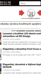 Mobile Screenshot of ms-design.tuning.sk