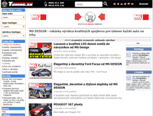 Tablet Screenshot of ms-design.tuning.sk