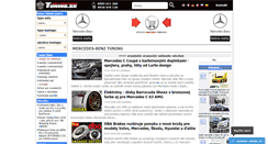 Desktop Screenshot of mercedes.tuning.sk